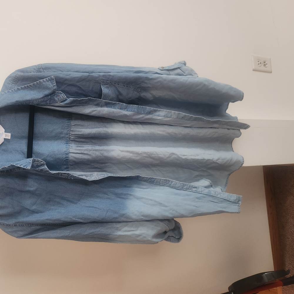 Women's Blue Denim Shirt